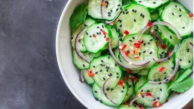 Cucumber salad recipe