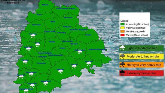 తెలంగాణకు వర్ష సూచన