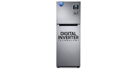 Samsung 236 L refrigerator : ఇదొక 3 స్టార్​ రేటెడ్​ రిఫ్రిజరేటర్​. దీని వాస్తవ ధర రూ. 37,990. కానీ అమెజాన్​లో 32శాతం డిస్కౌంట్​తో రూ. 25,990కే కొనుగోలు చేసుకోవచ్చు.