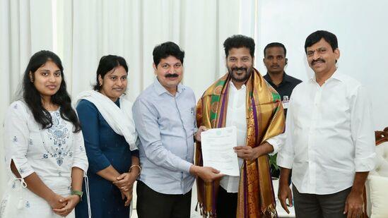 సీఎం రేవంత్ తో బీఆర్ఎస్ ఎమ్మెల్యే