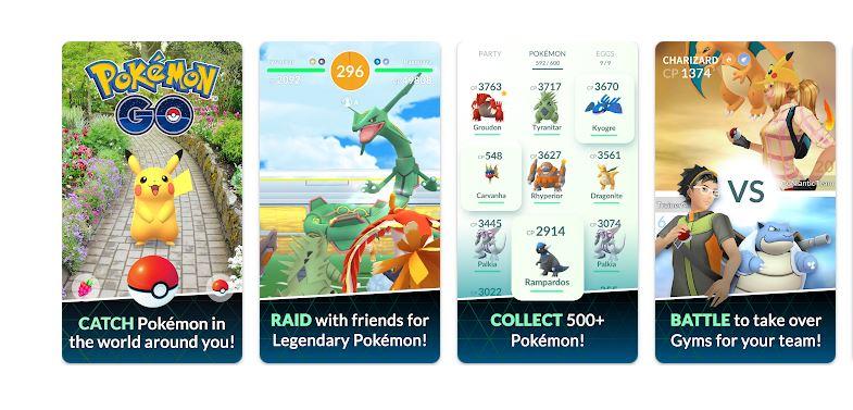 పోకేమోన్ గో (Pokemon Go) : ఆగుమెంటెడ్ రియాల్టీ (AR) గేమ్ ఇది. ఆర్పీజీ, అడ్వెంచర్ ఆన్‍లైన్ గేమ్స్ విభాగంలో అదరగొడుతోంది.&nbsp;