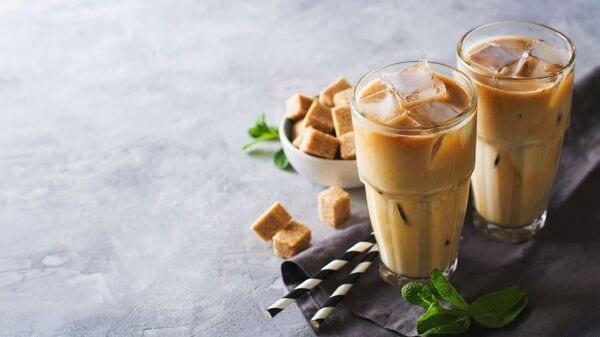 Maple Ginger Iced Cappuccino