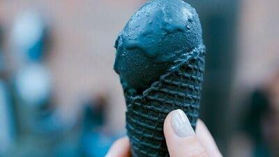 Charcoal Ice cream