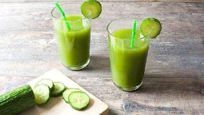 Cucumber Juice - High Blood Pressure