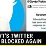 <p>Twitter takes down Pak govt’s official account in India</p>
