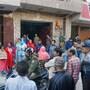 Delhi Palam Murder Case: ఘటన జరిగిన ఇంటి ముందు గుమికూడిన స్థానికులు