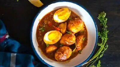 Shahi Egg Curry Recipe