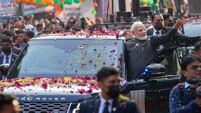 PM Narendra Modi: అట్టహాసంగా ఢిల్లీలో ప్రధాని మోదీ మెగా రోడ్‍షో