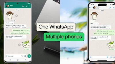 WhatsApp New Feature: ఒక వాట్సాప్ అకౌంట్‍.. నాలుగు ఫోన్లలో.. (Photo: Meta)