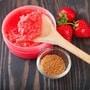 DIY Strawberry Brown Sugar Scrub Recipe