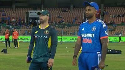 India vs Australia 2nd T20: ఆస్ట్రేలియాదే టాస్.. మార్పుల్లేకుండా టీమిండియా