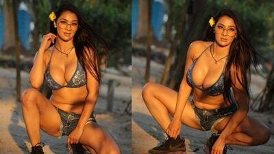 Namrata Malla Bold Photos: నమ్రతా ఇన్‌స్టాగ్రామ్ మొత్తం ఇలాంటి బోల్డ్ ఫొటోలతోనే నిండిపోయింది. భోజ్‌పురిలో ఈ లుక్ తోనే ఆమె వరుస ఆఫర్లు కొట్టేస్తోంది.